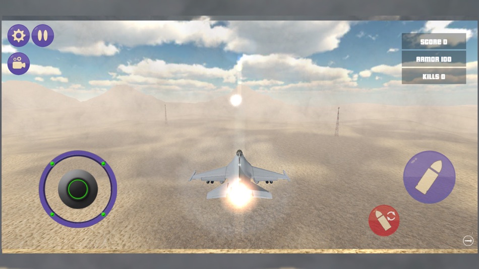 #2. F16 AirFly Simulator (iOS) 由: Mehmet Yilmaz