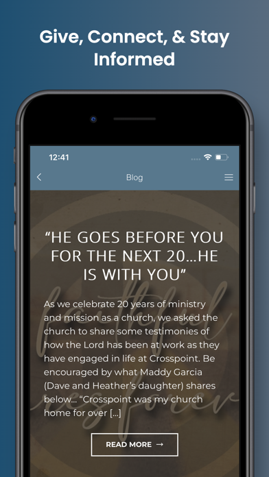 Crosspoint Community Church IL Screenshot
