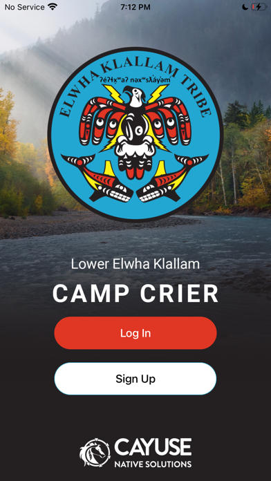 Lower Elwha Camp Crier Screenshot
