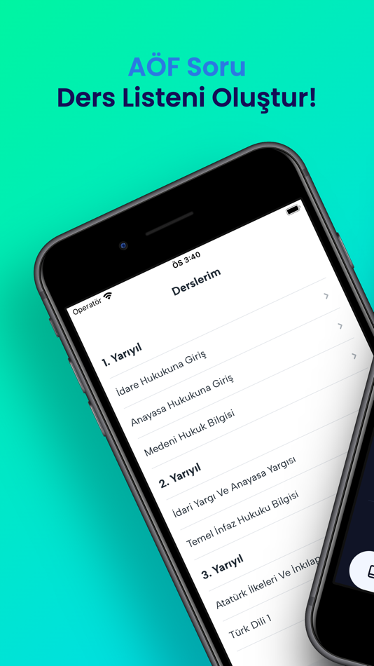 #1. AÖF Soru (iOS) 由: Enda Mobile