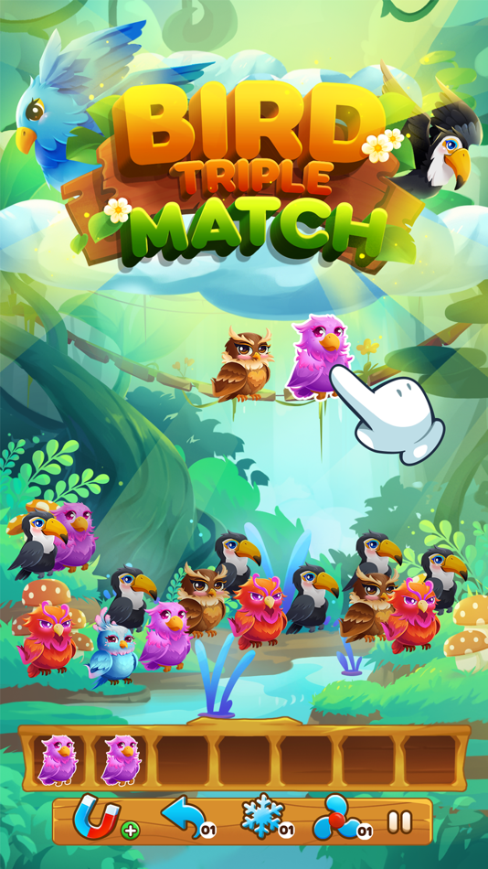 Bird Triple Match - 3.0 - (iOS)