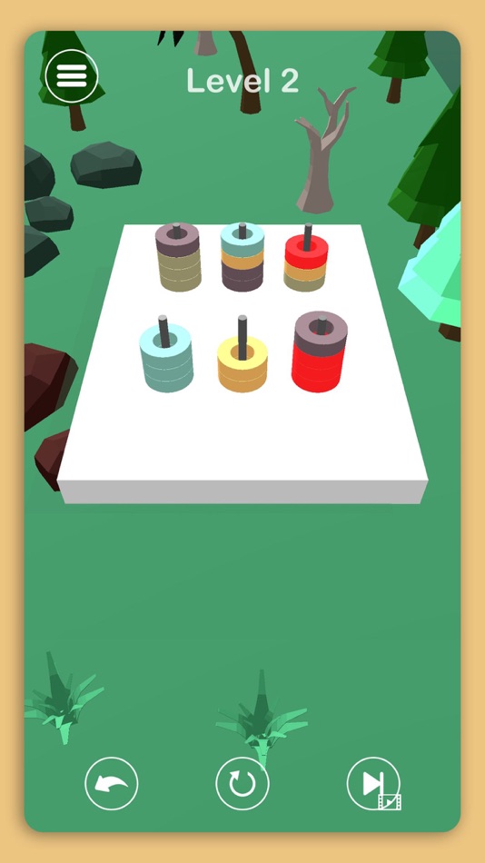 #3. Ring Color Sort (iOS) By: Arjun Cherukuri