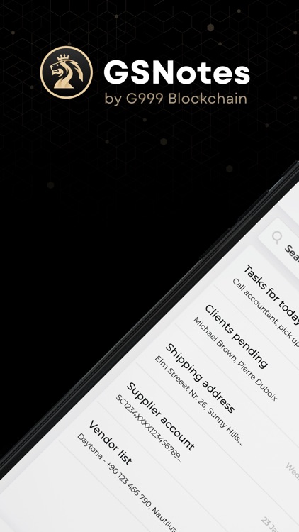 GSNotes by G999 Blockchain