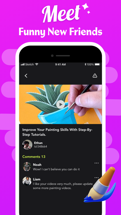 Mimo: Chat & Share Screenshot