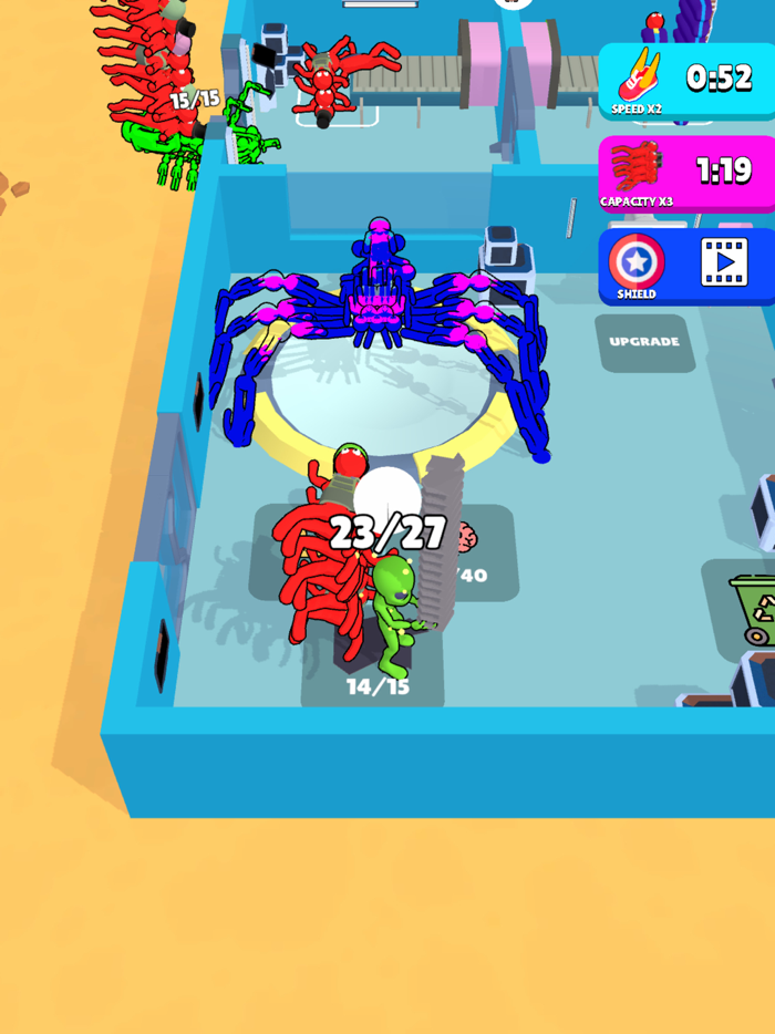 Alien Raid Monster Evolution