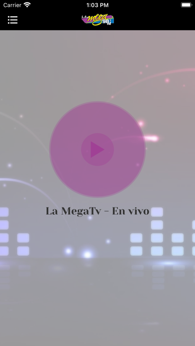 LA MEGA 98.1 F.M. Screenshot