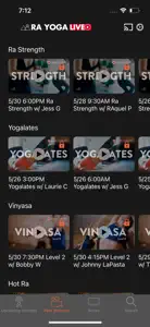 Ra Yoga Live screenshot #1 for iPhone