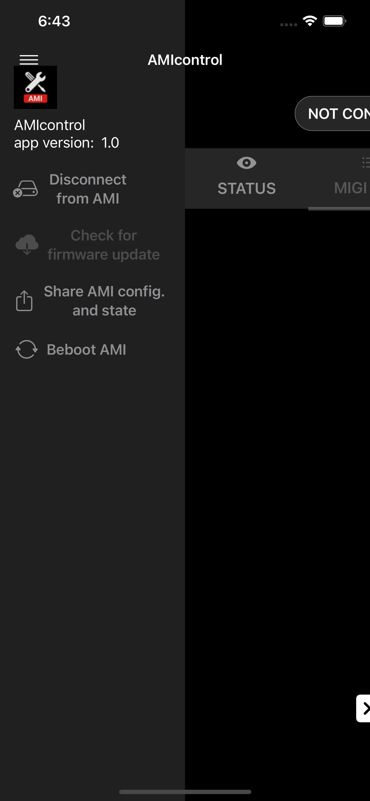 AMIcontrol