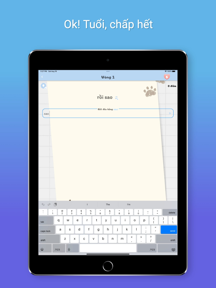 Nối từ chơi nối từ đê