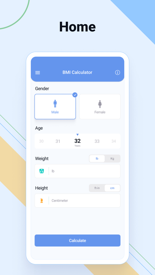 BMI Calculator- Weight Monitor - 1.0.1 - (iOS)