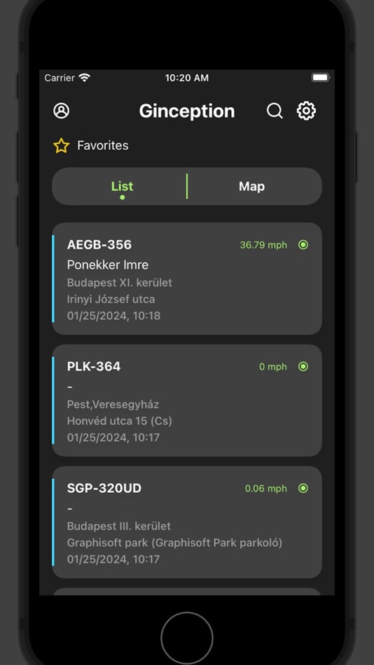 #1. Ginception (iOS) 由: Ginception Software Ltd