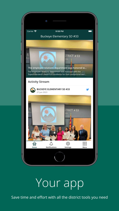 Buckeye Elementary SD 33 Screenshot