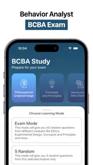 bcba study - aba exam wizard iphone screenshot 1