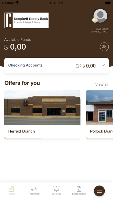 Campbell County Bank Screenshot