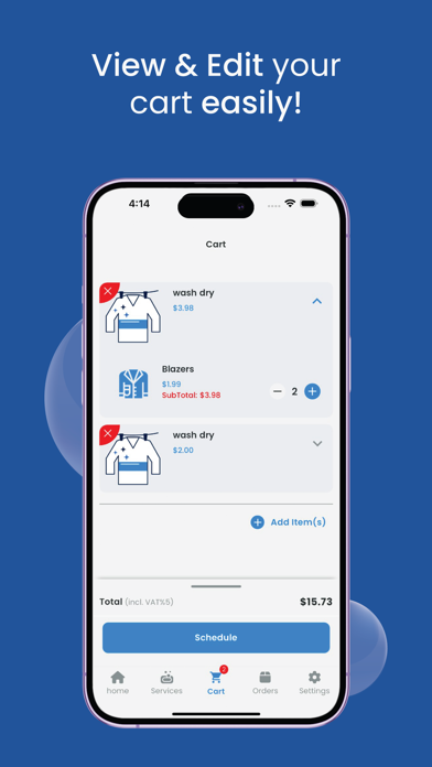 WashApp-WashApp Screenshot