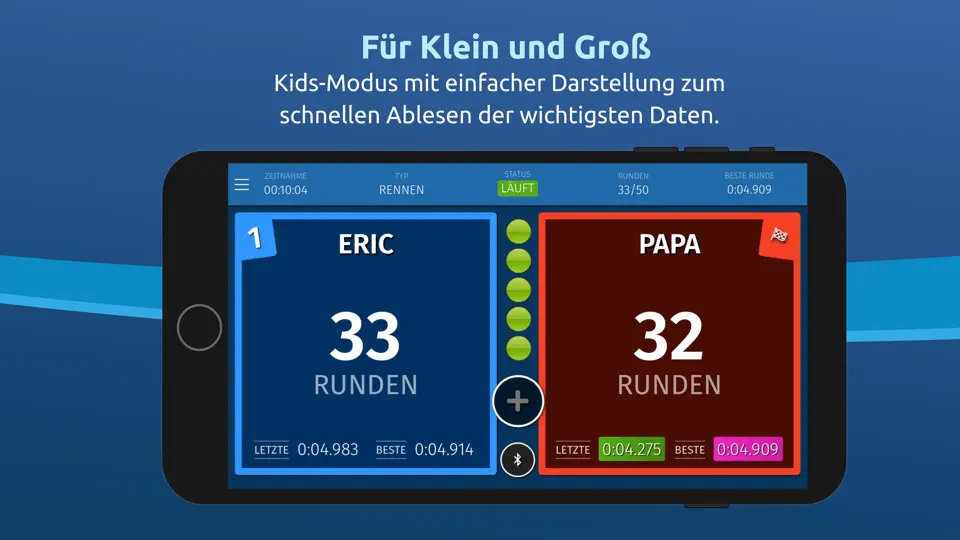Screenshot von SmartRace Für Carrera GO Plus auf dem iPhone 2