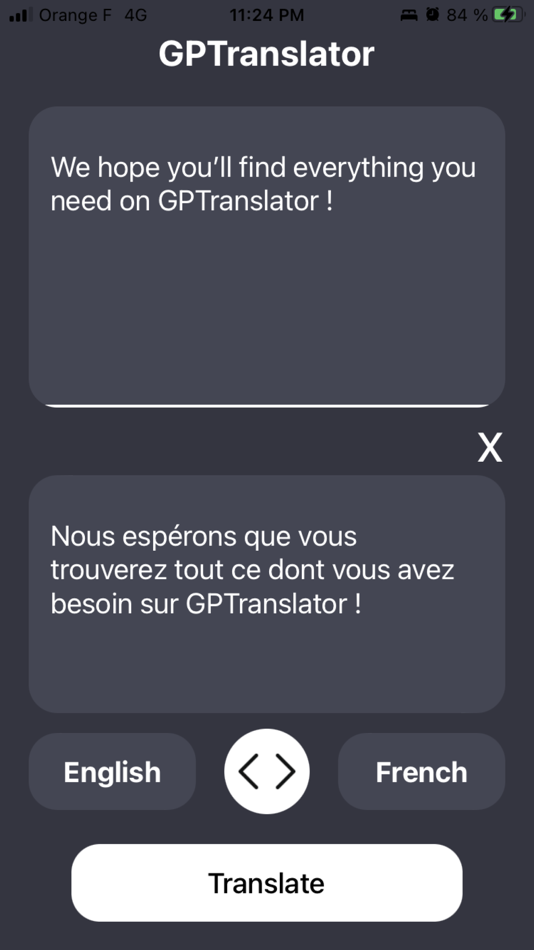 #2. GPTranslator (iOS) 由: Leo Jellimann