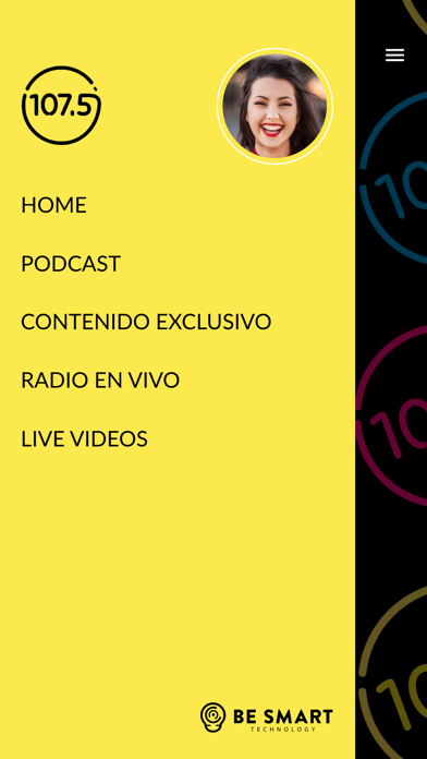 La 107.5 FM Screenshot
