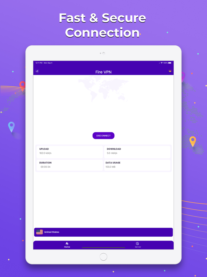 Fire VPN - Vpn Proxy Browser