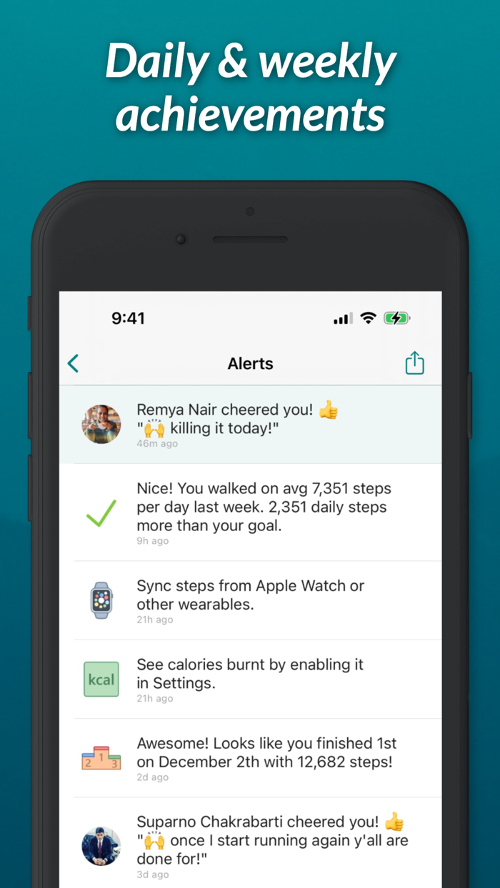 StepUp Pedometer Step Counter