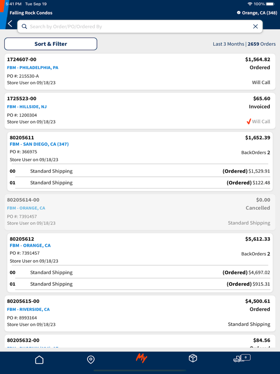 MyFBM iPad screenshot 4 - Shopping app