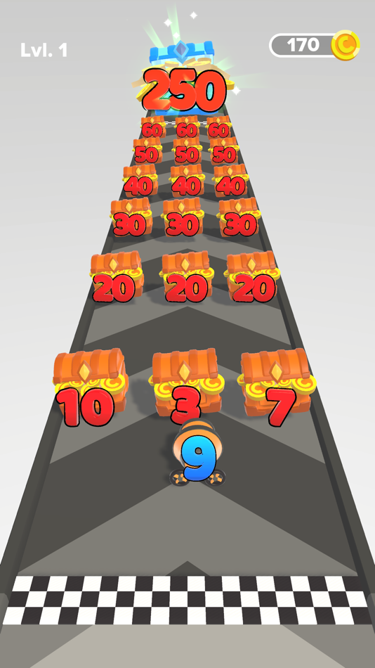 #4. Digit Multiplier Run (iOS) 由: Ela Game