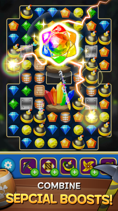 Jewels Mine2 : match 3 puzzle Screenshot