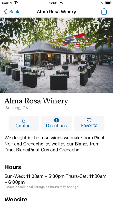 Santa Barbara Wine Country Screenshot