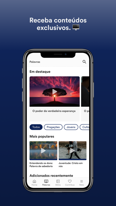 Igreja Apostólica Vida Nova Screenshot