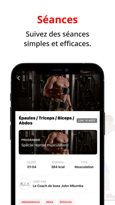 Le coach de Boxe Screenshot