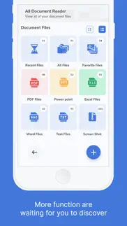 all document reader & editor iphone screenshot 1