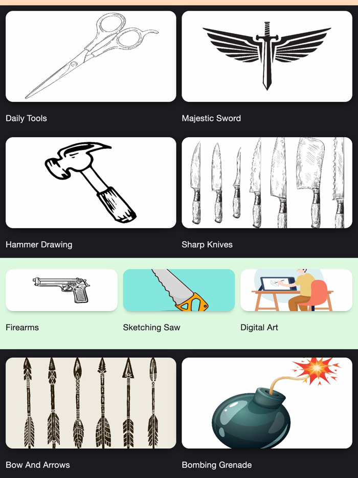 Draw Weapon Ideas