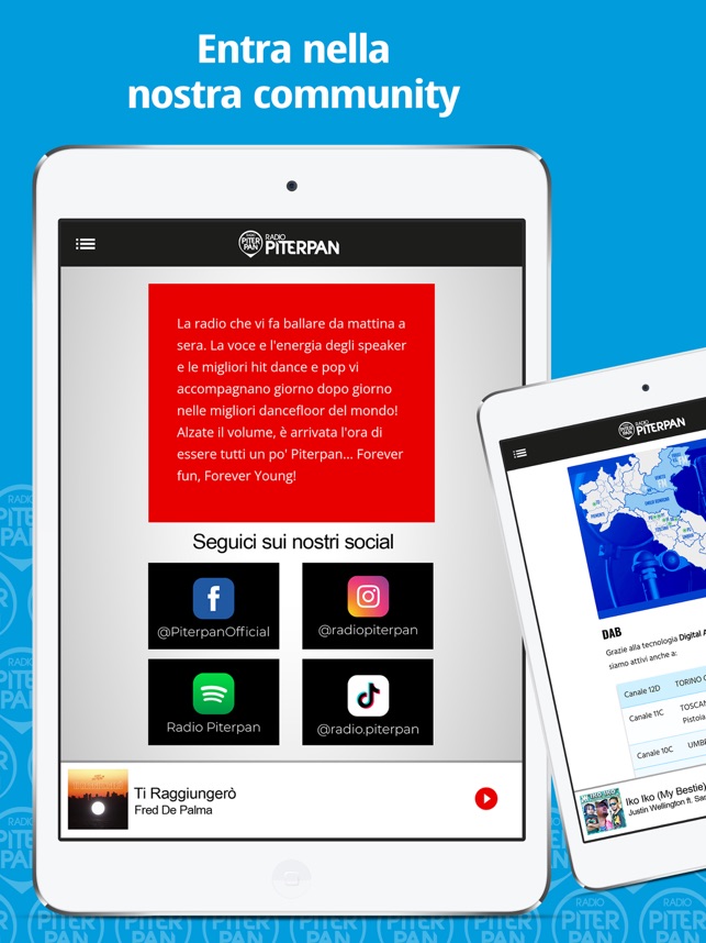 Piterpan Radio su App Store
