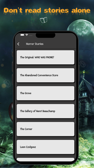 Horror stories +18 Screenshot