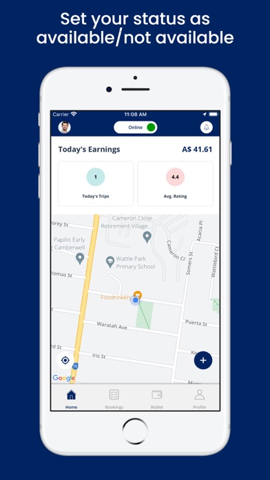 MELBOURNE CABS DRIVER Screenshot