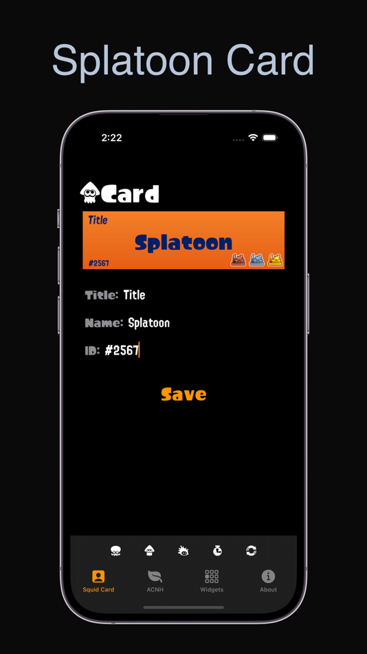 #1. Squid Card (iOS) Podle: 紫晴 王