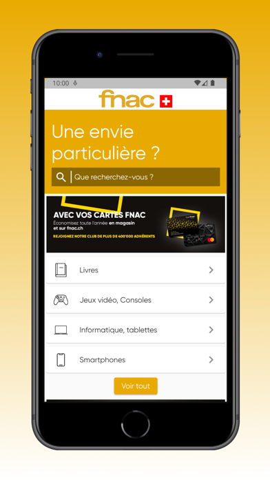 Fnac Suisse Screenshot