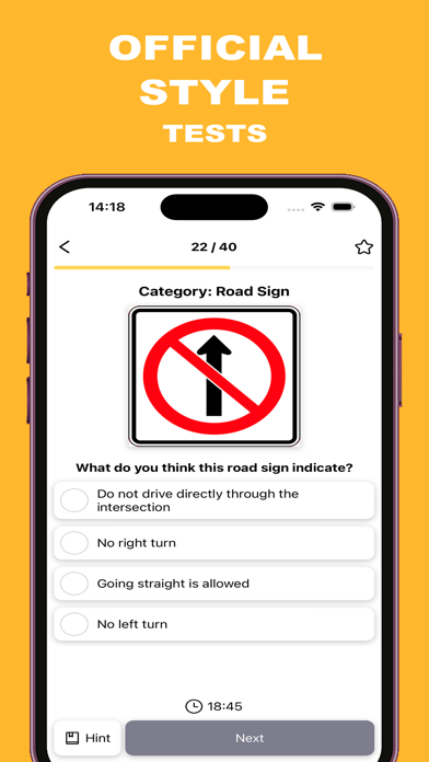 G1 Driving Theory Test Ontario Screenshot