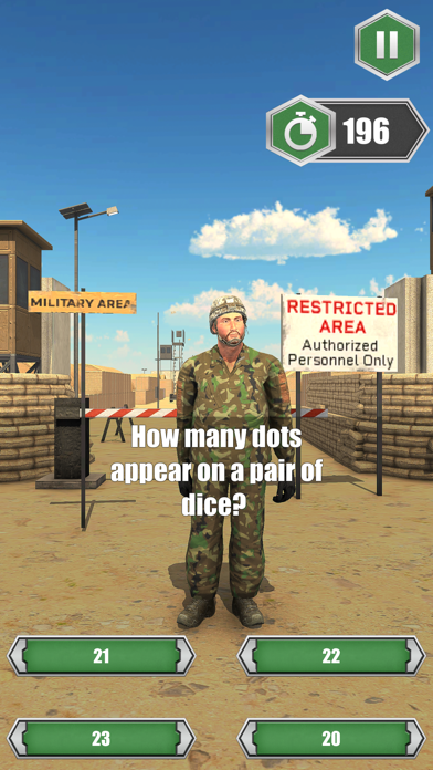 Military Officer Training Game Screenshot