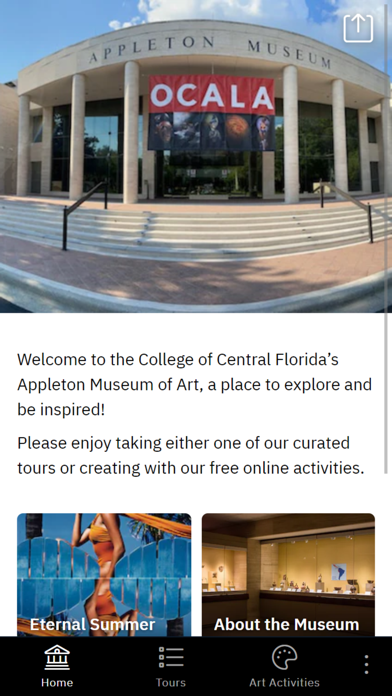 Appleton Museum of Art Screenshot