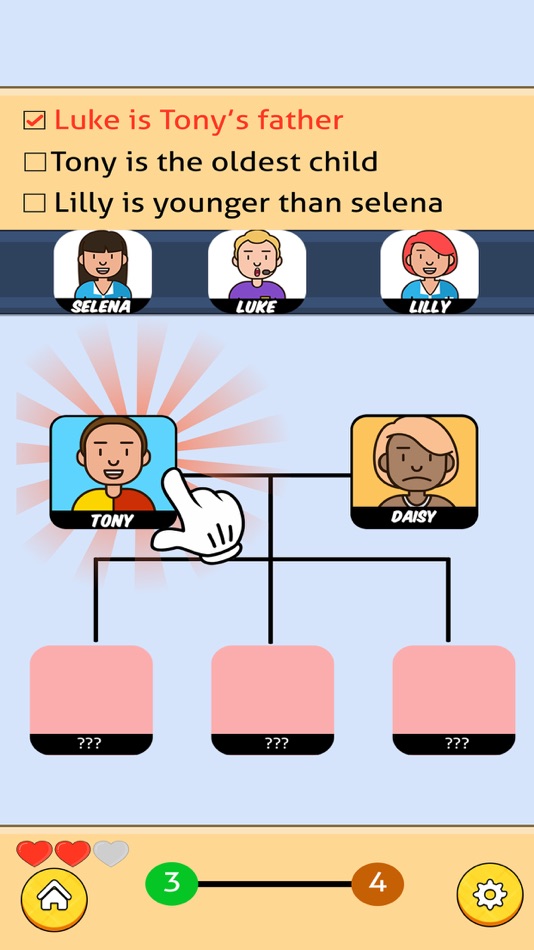 Family Tree Logic Puzzle Games - 1.1 - (iOS)