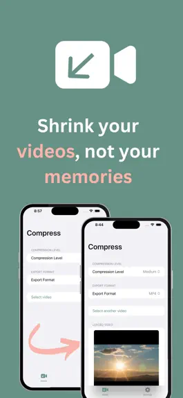 Game screenshot Video Compressor - Shrink file mod apk