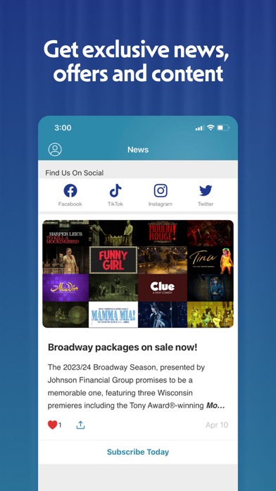 Marcus Performing Arts Center Screenshot