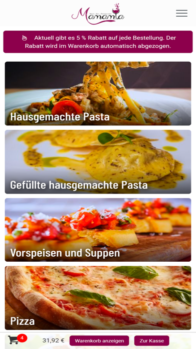 Restaurant Mamamia Screenshot