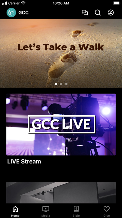 Screenshot 1 of Greenbrier Community Church App