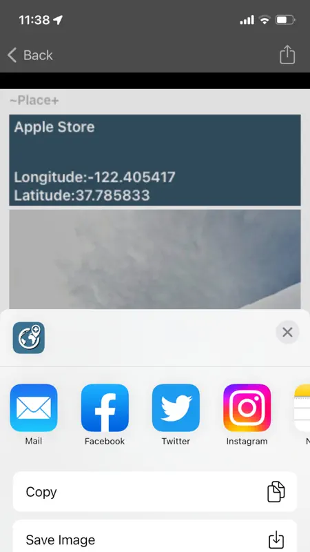 My Location Notes : Place+ screenshot 5 of 5