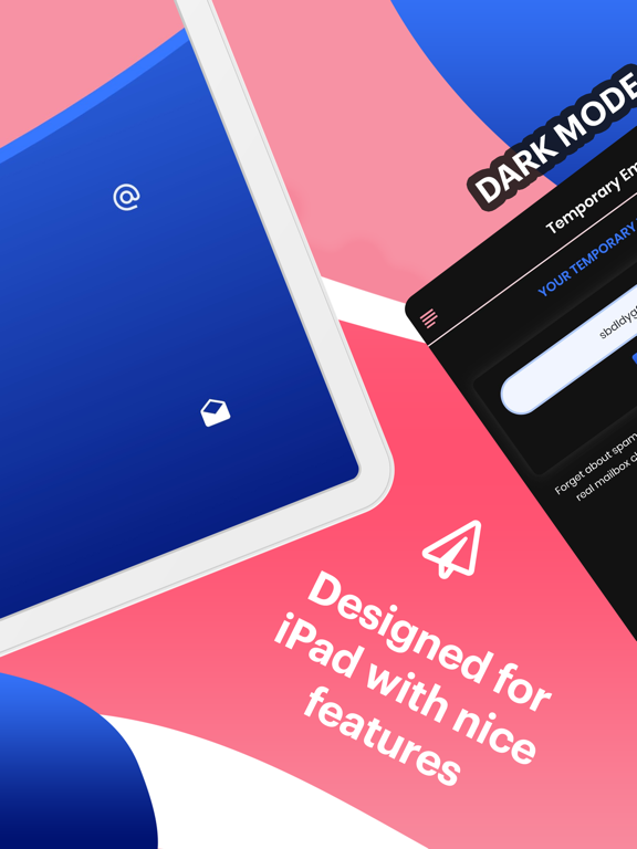 Temp Mail Generator iPad screenshot 2 - Utilities app