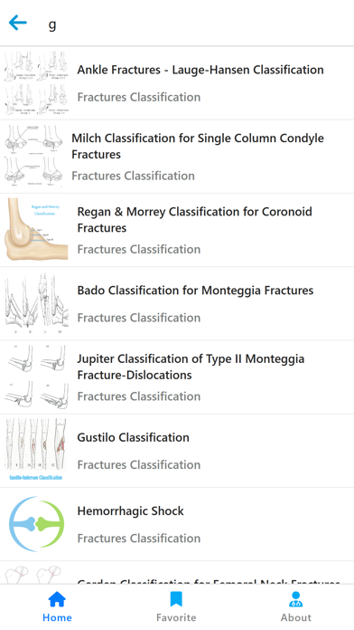 Orthopedic Classification Screenshot