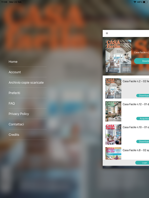 CasaFacile iPad screenshot 6 - Lifestyle app