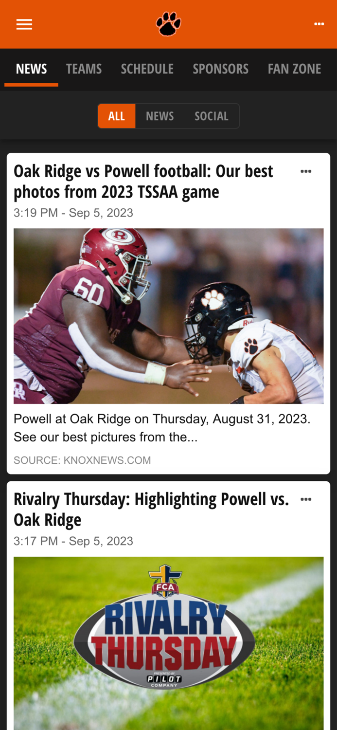 Powell High School Athletics